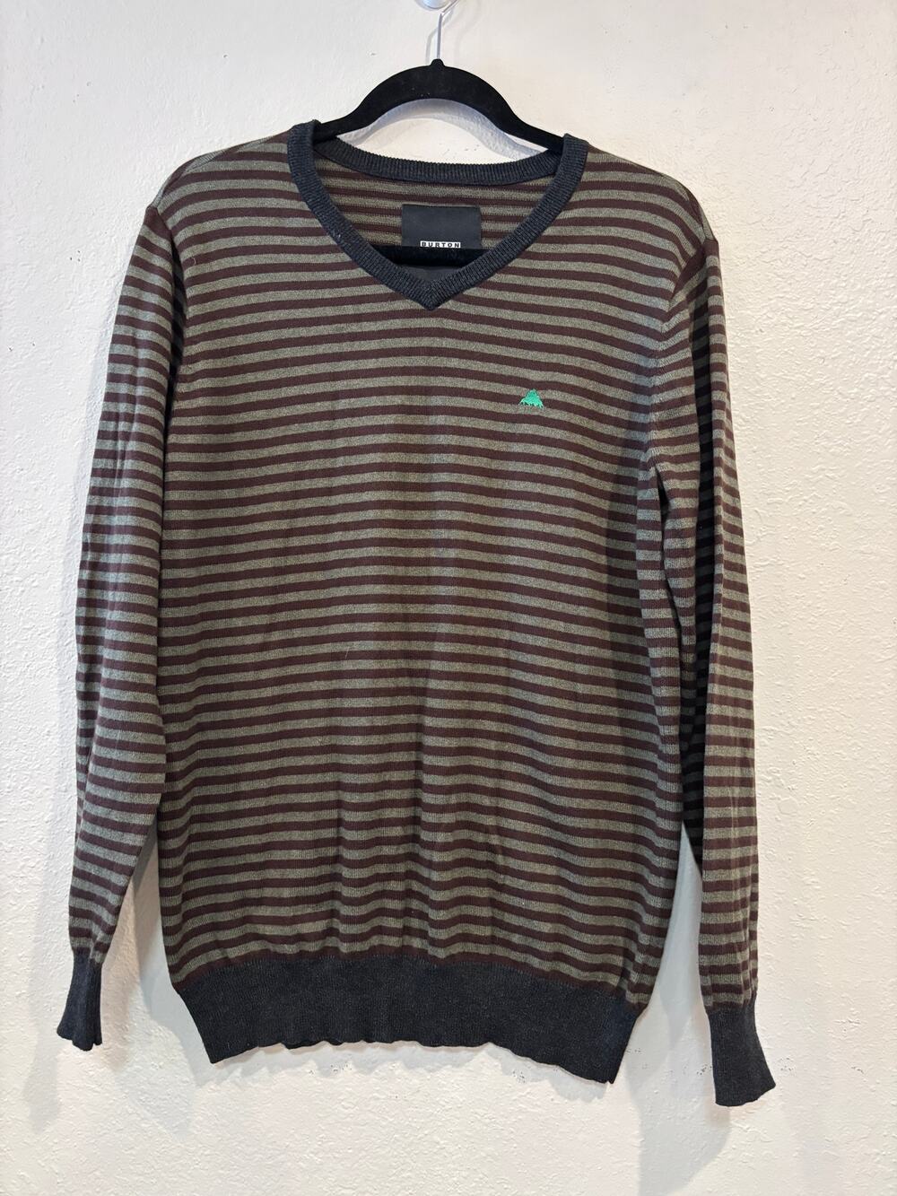 Burton Mens Sweater Pullover Cotton Cashmere Blend Size M